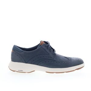 Rockport Mens Noah Wingtip Blue Shoes (NWT)